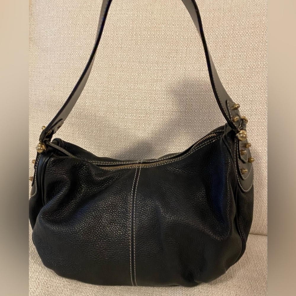 🔥EUC🔥FURLA Genuine Leather Purse- Made in Italy- Gold tone hardware